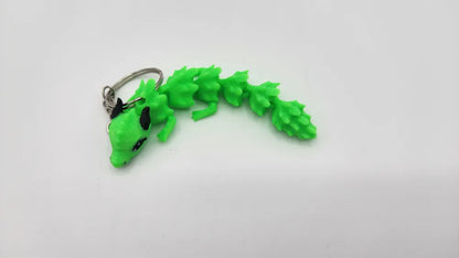Flexi Cute Dragon Keychain
