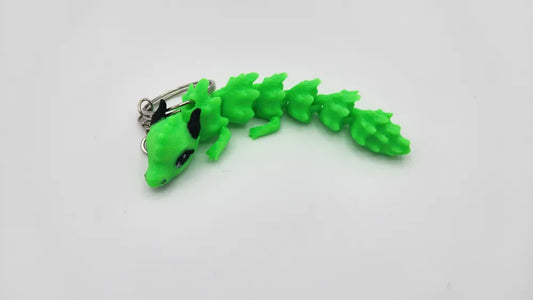 Flexi Cute Dragon Keychain