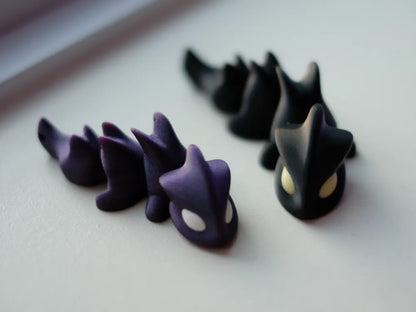 Mini Articulated Dragon Keychain