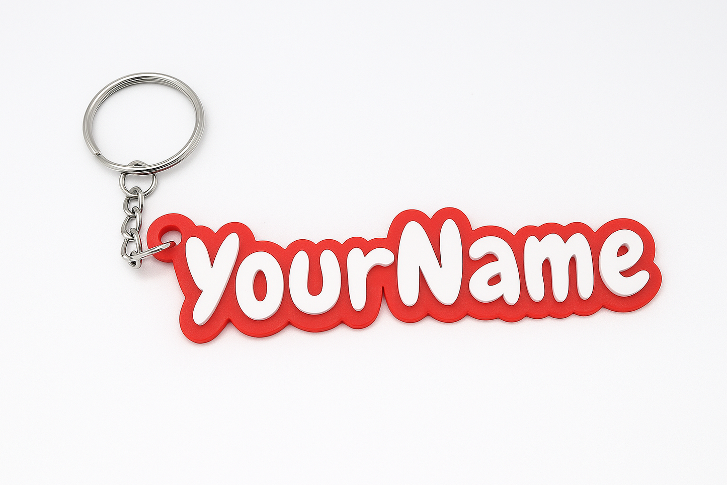 BoldName Custom 3D Printed Keychain