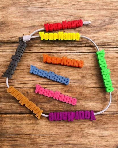 Personalized Cable Name Tags
